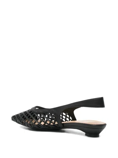 Keys Slingback Sandals In Black