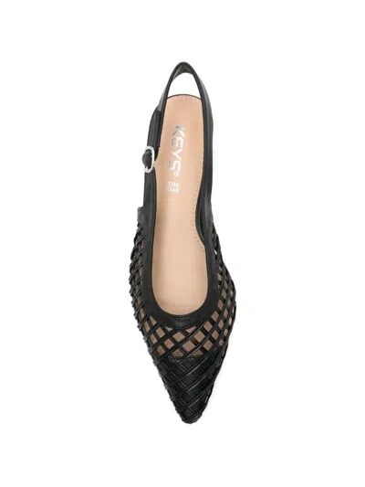 Keys Slingback Sandals In Black