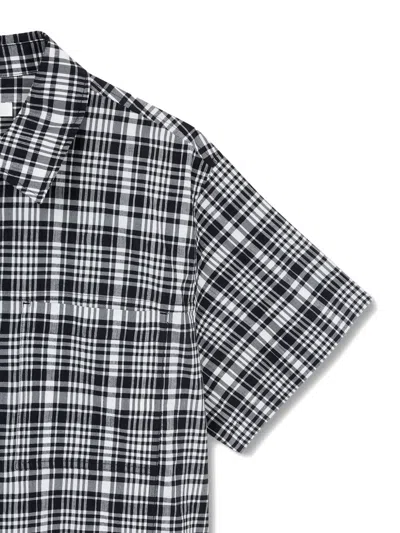 Tomboy Check-pattern Shirt In Blue