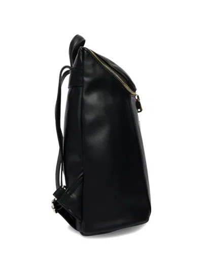 Guess Logo-plaque Backpack In Pattern