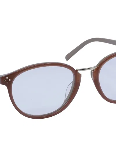 Chloé Round-frame Sunglasses In Brown