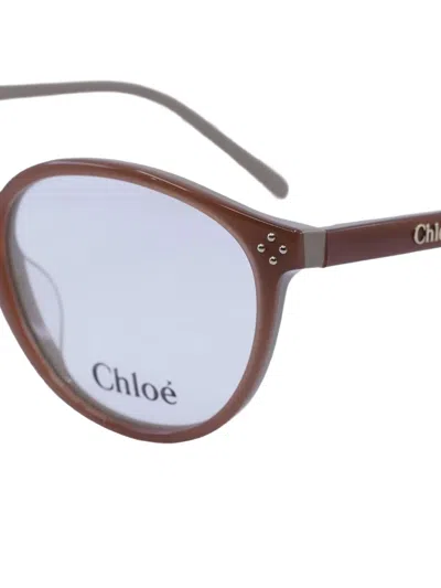 Chloé Round-frame Sunglasses In Brown