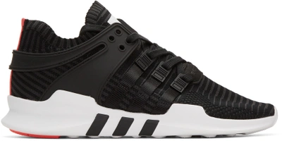 Adidas Originals Equipment Support Adv Primeknit Trainers In Black White Pk