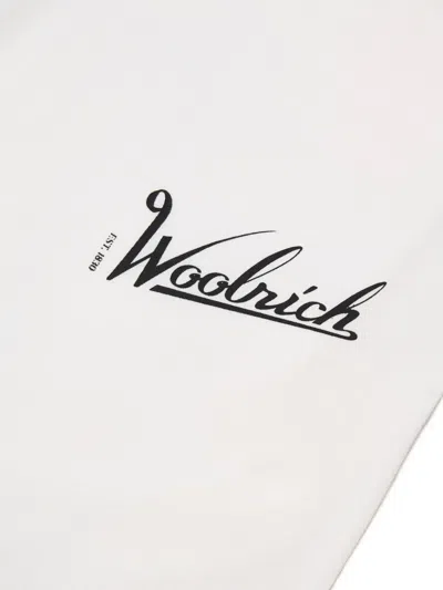 Woolrich Graphic-print T-shirt In White