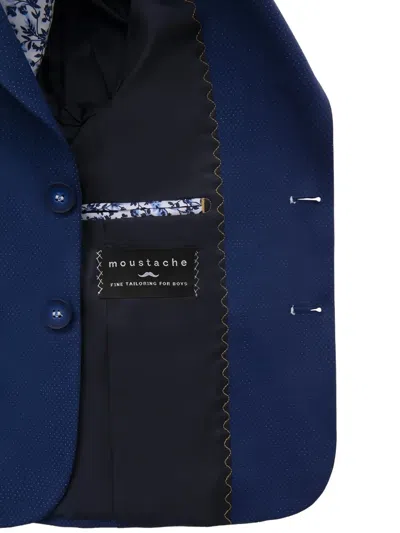 Moustache Microdot Blazer In Blue