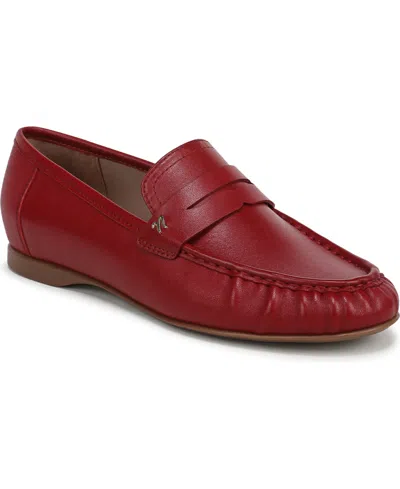 Naturalizer Wide Width Bloom Loafer In Red