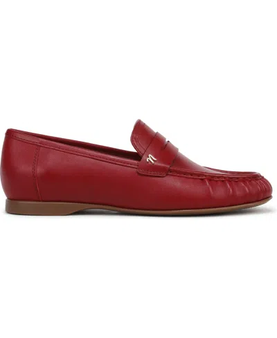 Naturalizer Wide Width Bloom Loafer In Red