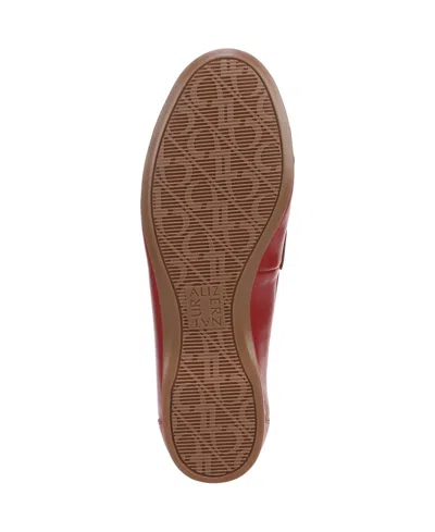 Naturalizer Wide Width Bloom Loafer In Red