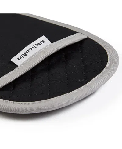 Kitchenaid Asteroid Pot Holder Set, 2 Piece In Black