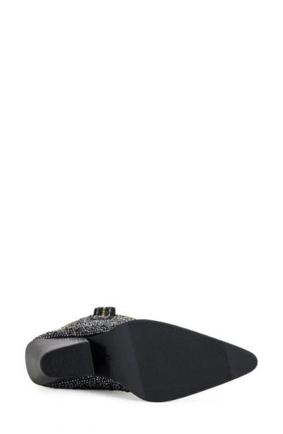 Azalea Wang Scott Pointed Toe Western Boot In Black