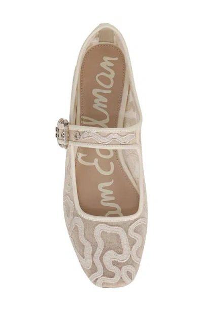 Sam Edelman Michaela Mesh Flat In White