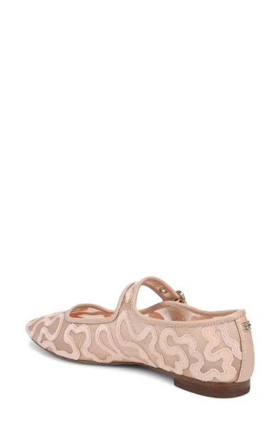 Sam Edelman Michaela Mary Jane Flat In Pink