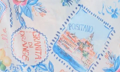 Abound Printed Mesh Sarong In Multi