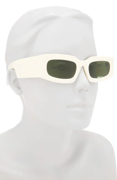 Off-white Cary 52mm Rectangular Sunglasses In Pink