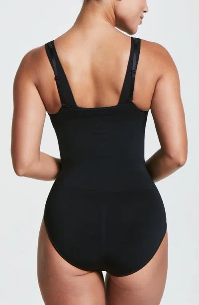 Spanx ® Open Bust Bodysuit In Black