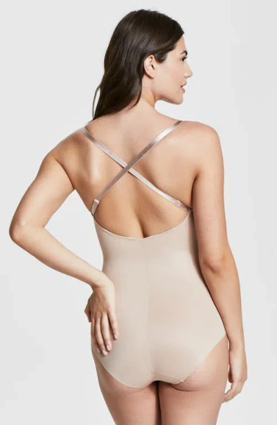 Spanx ® Low Back Bodysuit In Neutral