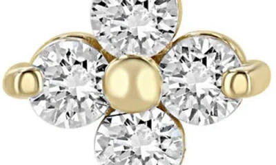 Zoë Chicco Quad Diamond Stud Earring In Gold
