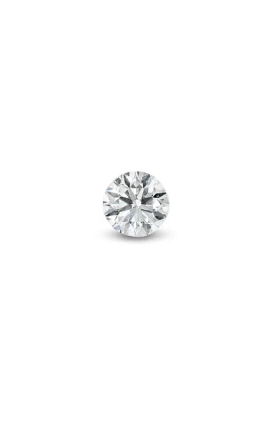 Maria Tash Single Invisible Set Diamond Stud Earring In Silver