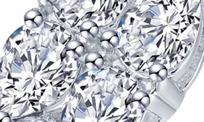 Lafonn Cluster Lab Created Diamond Ring In Silver
