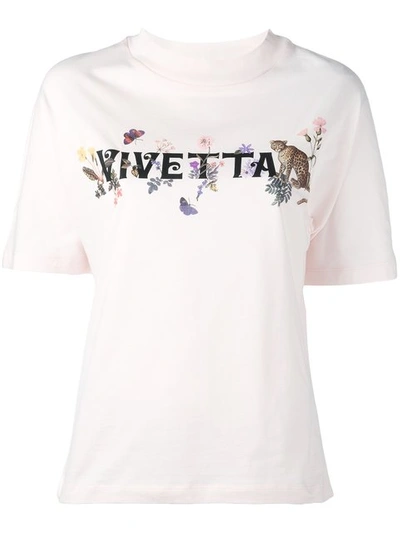Vivetta Logo Print T