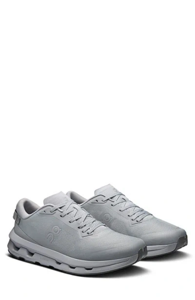 On Logo-print Trainers In Gray