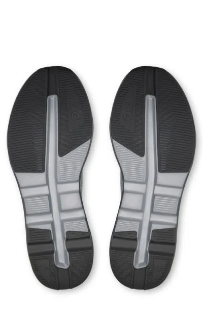 On Logo-print Trainers In Gray