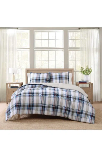 Tommy Hilfiger Waterbury Plaid Cotton 2-pc. Duvet Cover Set, Twin In White