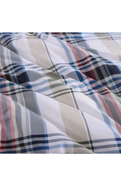 Tommy Hilfiger Waterbury Plaid Cotton 2-pc. Duvet Cover Set, Twin In White