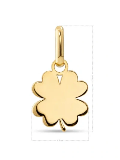 Devata Clover Charm In Gold
