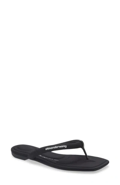 Alexander Wang Neutrals Jenna Tubular Padded Flop Sandals In Multi