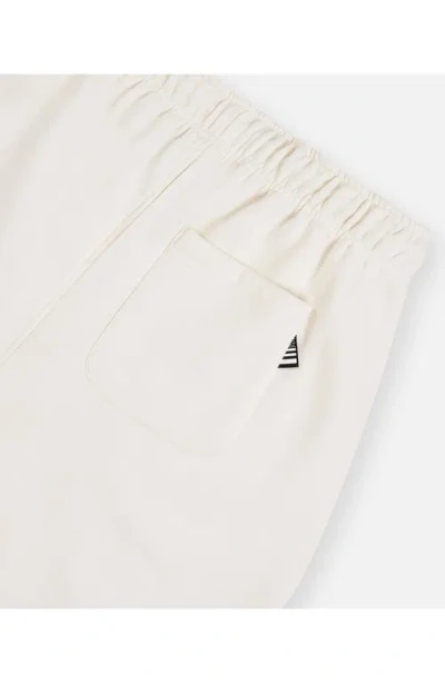 Paper Planes Script Weld Logo Sweat Shorts In White