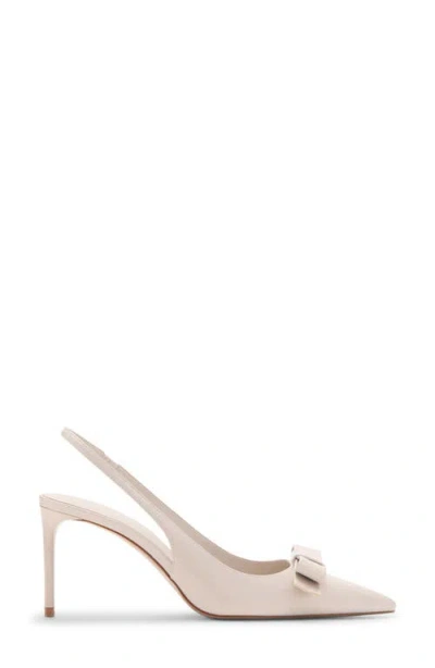 Mango Bow Pointed Toe Slingback Pump In Multi