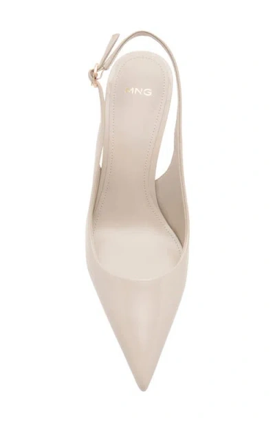 Mango Pointed Toe Slingback Pump In Multi