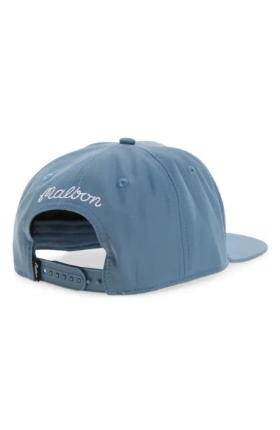 Malbon M Snapback In Blue
