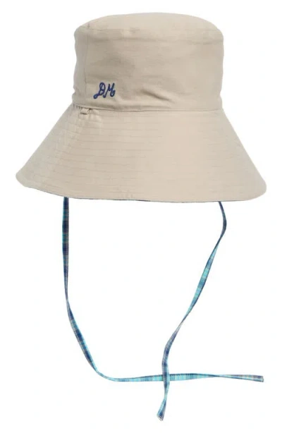 Damson Madder Reversible Sun Hat In Multi
