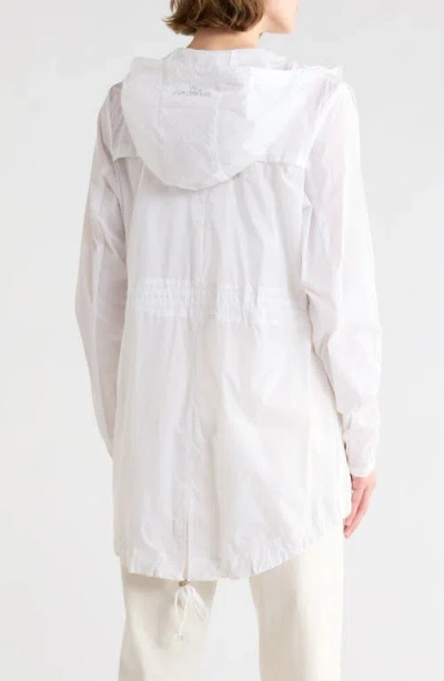 Sam Edelman Transparent Anorak In White