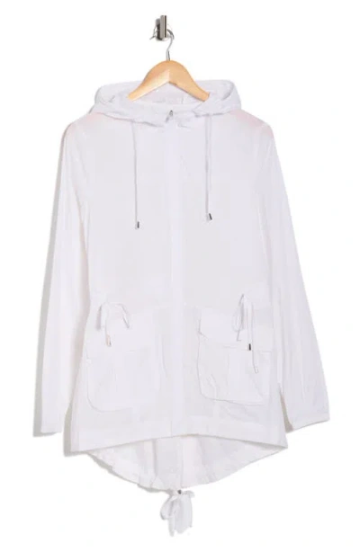 Sam Edelman Transparent Anorak In White