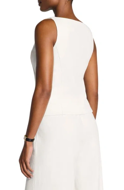 Spanx ® Cotton Blend Vest In White