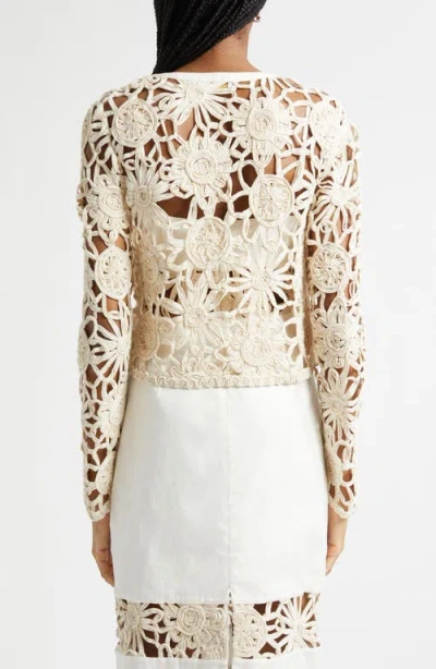Ramy Brook Saphire Embroidered Denim Jacket In White
