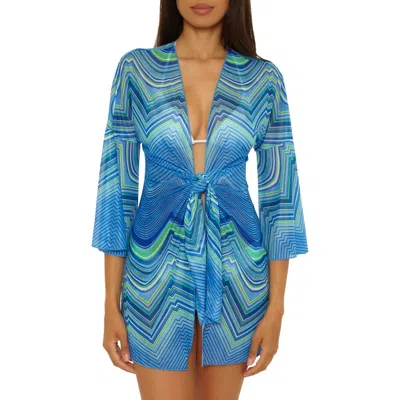 Becca Sunrise Cover-up Tunic In Multi