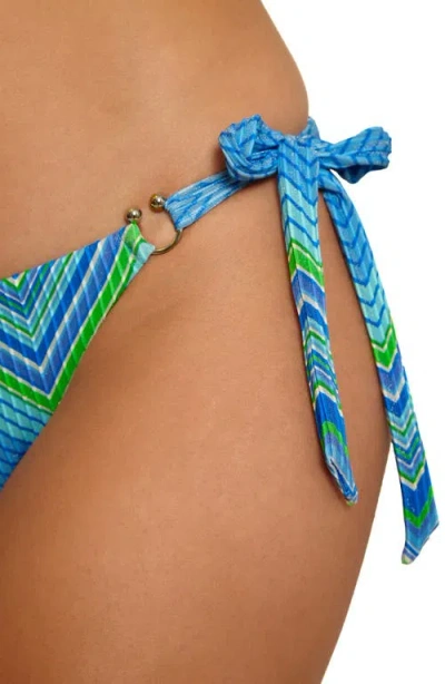 Becca Side Tie Bikini Bottoms In Multi