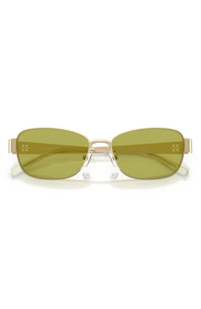 Tory Burch 55mm Rectangular Sunglasses In Multi