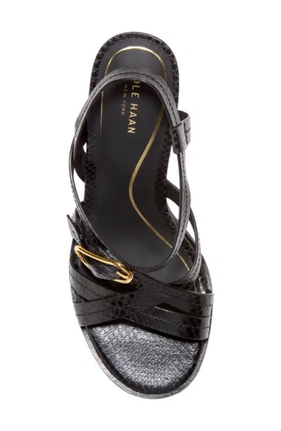 Cole Haan Dillon Slingback Sandal In Black