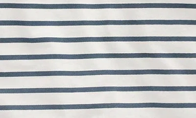Mini Boden Chameleon Stripe Cotton T-shirt In Multi