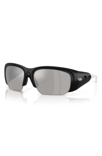 Diesel ® 62mm Oversize Mirrored Pillow Sunglasses In Multi