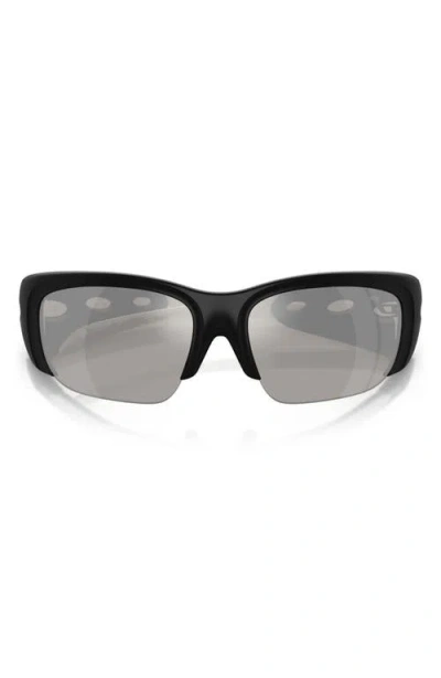 Diesel ® 62mm Oversize Mirrored Pillow Sunglasses In Multi