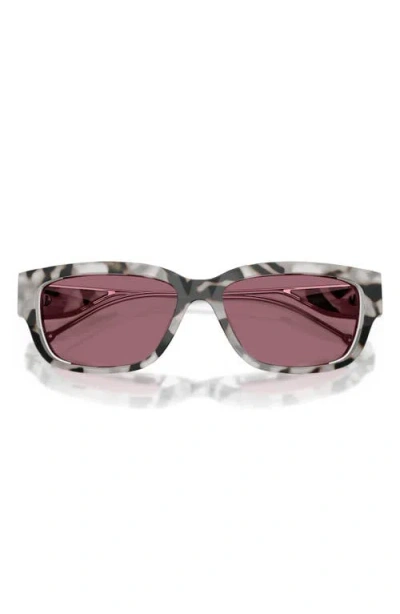 Diesel ® 56mm Rectangular Sunglasses In Multi