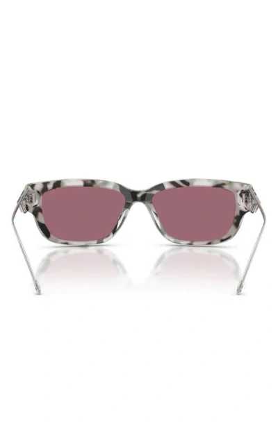 Diesel ® 56mm Rectangular Sunglasses In Multi
