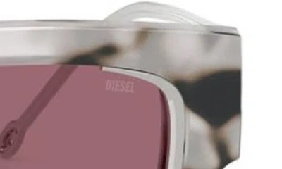Diesel ® 56mm Rectangular Sunglasses In Multi