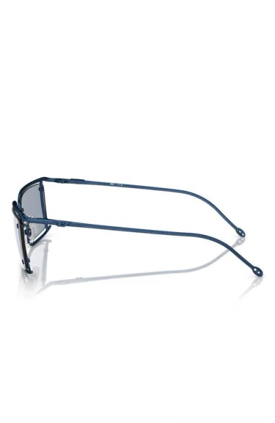 Diesel ® 57mm Rectangular Sunglasses In Gray